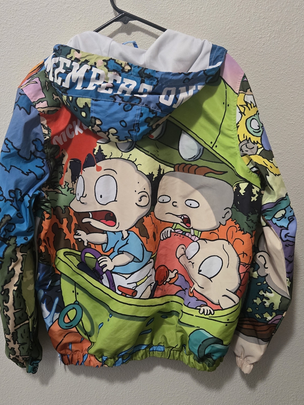 Members Only Rugrats Windbreaker Pullover - Picture 3 of 3